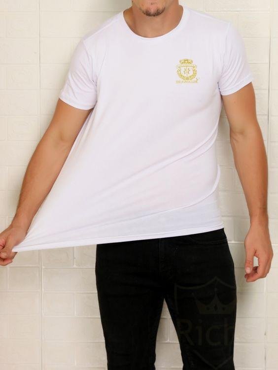 Premium Cotton Jersey T-Shirts Pack of 3 Navy White Black - Image 5