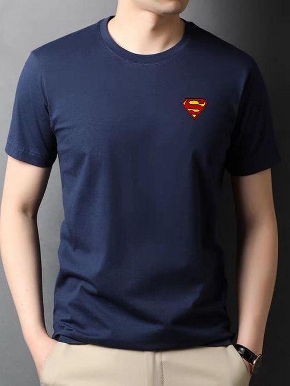 Premium Cotton Jersey T-Shirts Pack of 3 Navy White Black - Image 3
